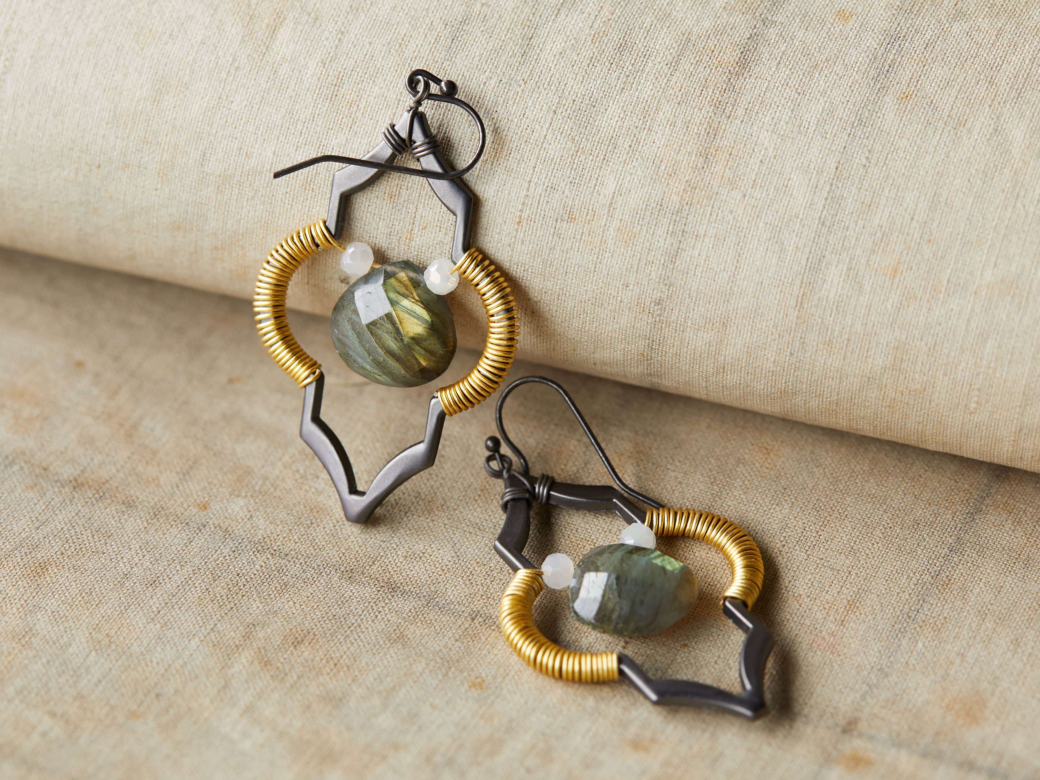 Kerryn Labradorite Earrings